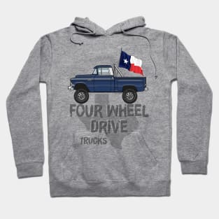 50s Truck light colors apparel Hoodie